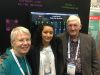 Karen Perez with Jill Tarter and William J. Welch in 2019. Image Credit: Karen Perez.